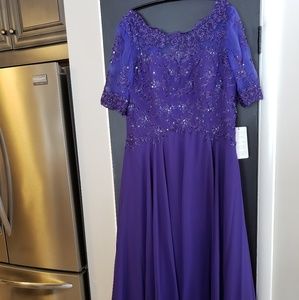 NWT Royal Purple Formal Dress